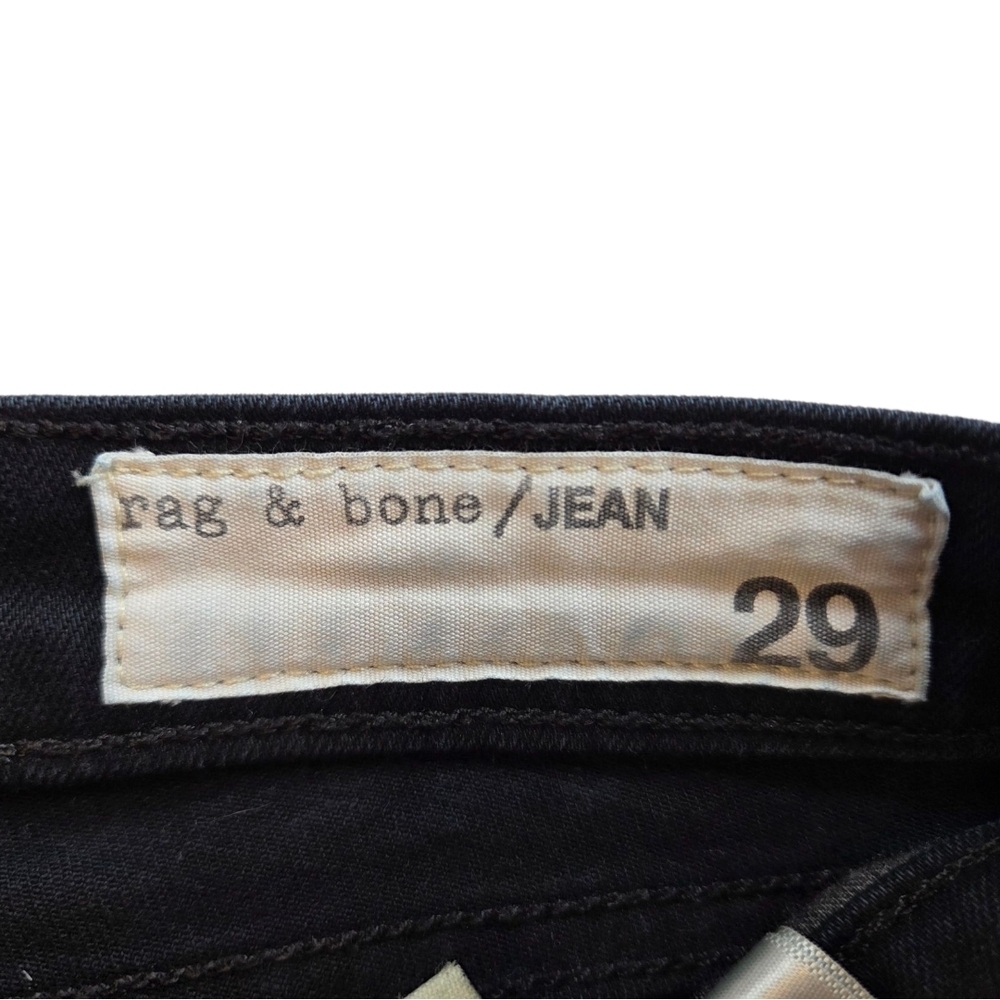 Rag & Bone Black Skinny Denim - Picture 4 of 7